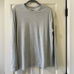 Slims designer long sleeve athletic shirt L